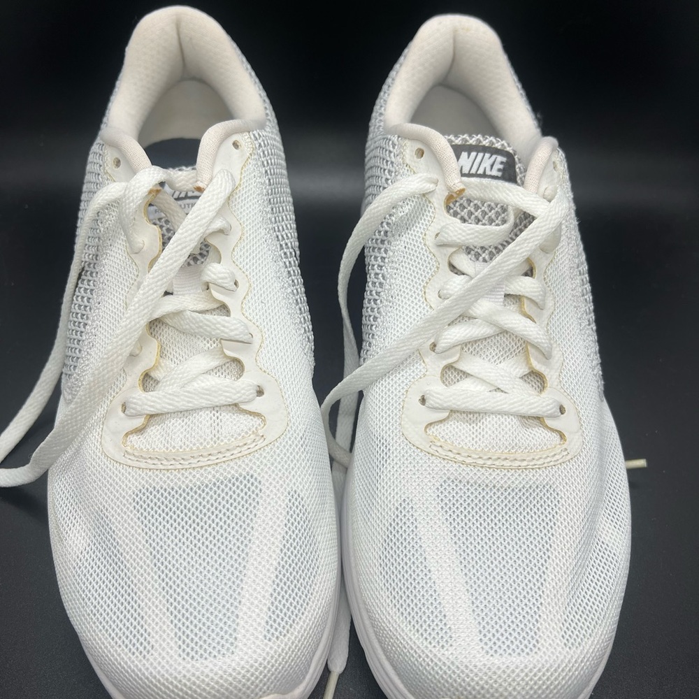 Nike Mesh White Athletic Shoes